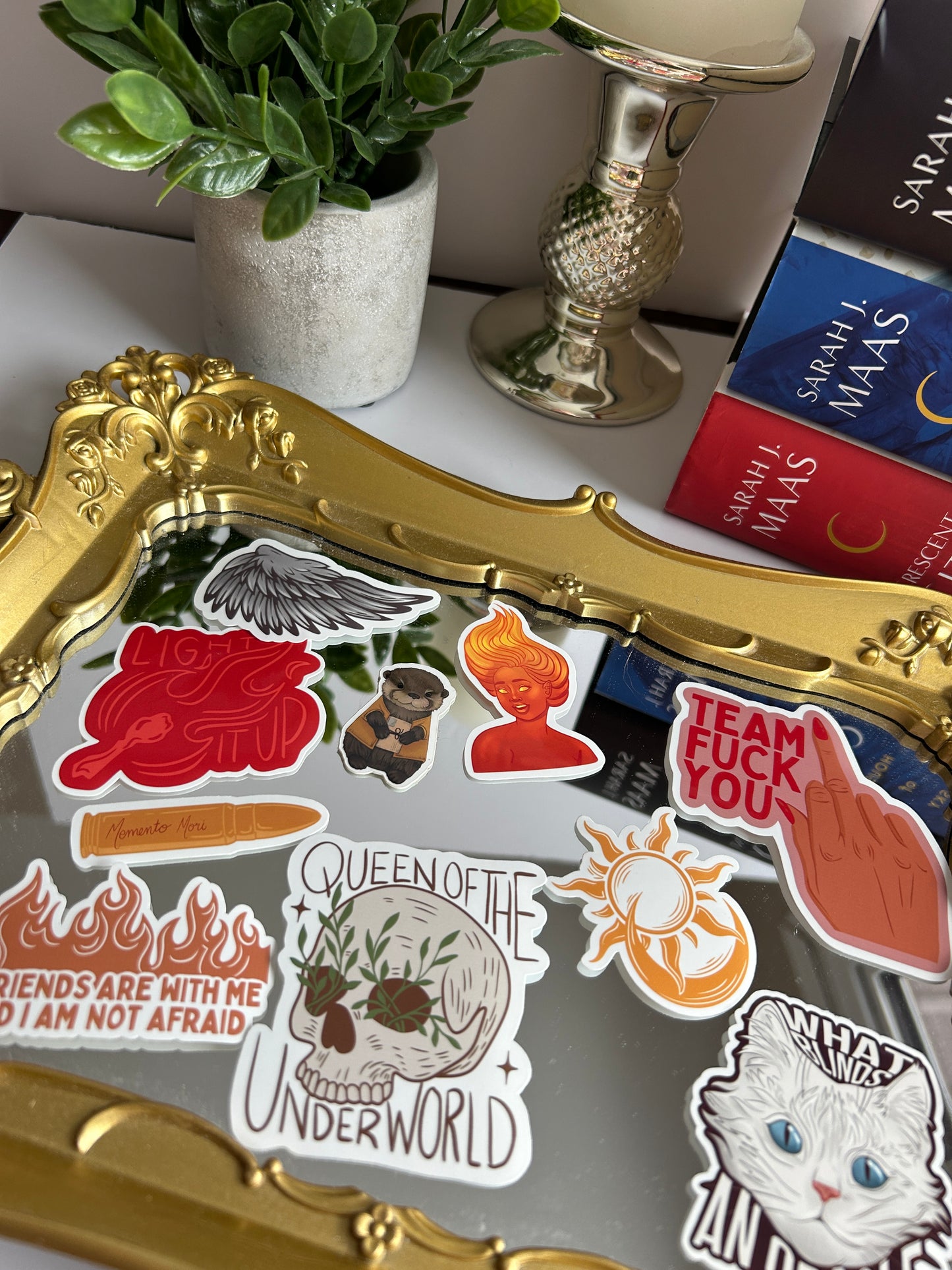 Crescent city sticker pack (10 stickers)