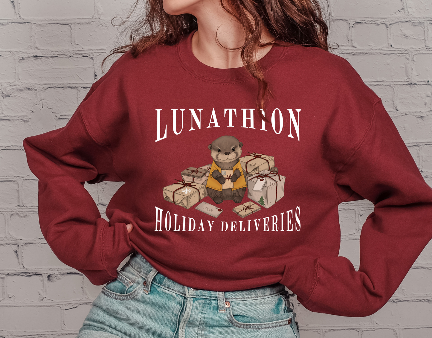 Lunathion Holiday Deliveries Crewneck