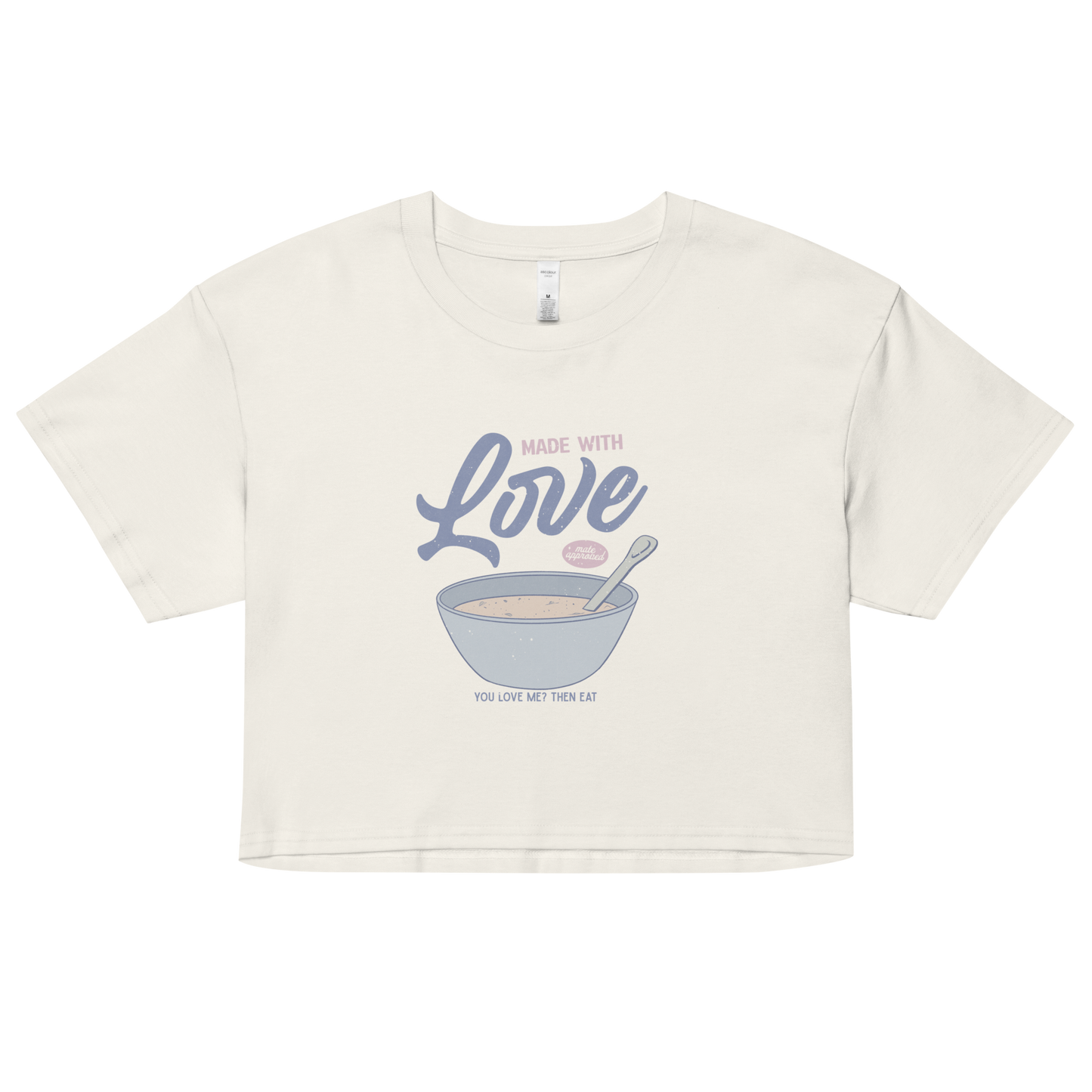 Made With Love Cropped T-Shirt