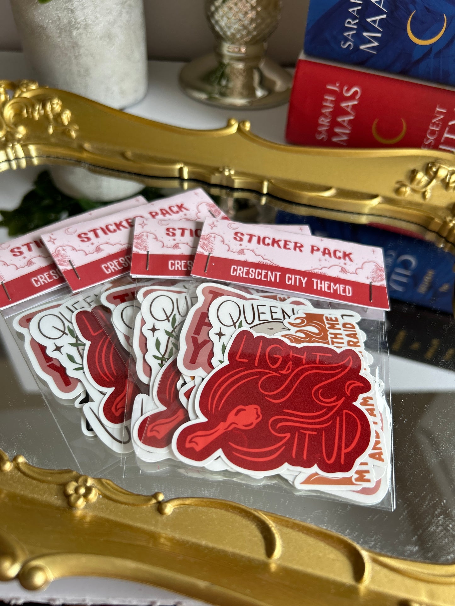 Crescent city sticker pack (10 stickers)