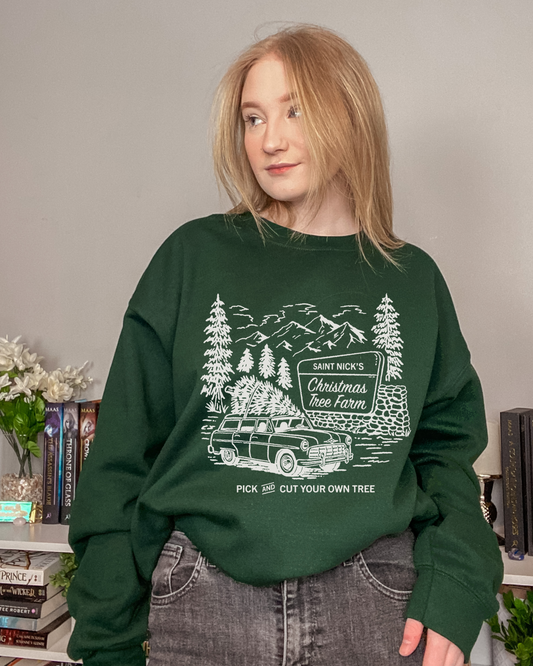 Christmas Tree farm Crewneck