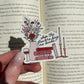 Skip the Flowers, Buy me books Sticker