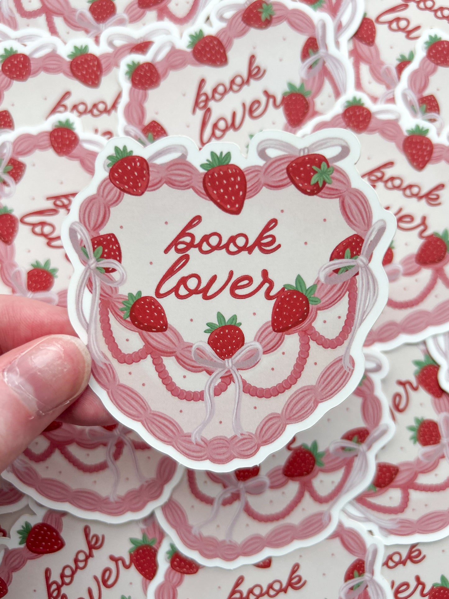 Book Lover Sticker