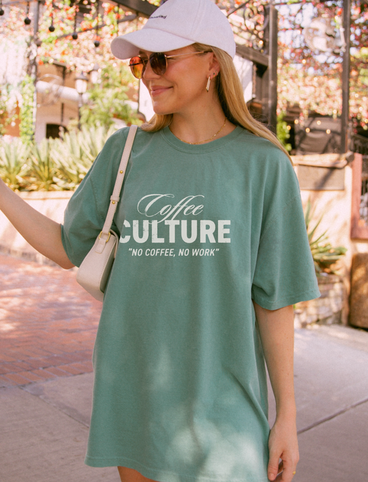 Coffee culture t-shirt