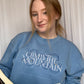Climb the mountain Crewneck (Embroidered)