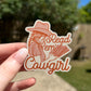 Read em’ Cowgirl Sticker