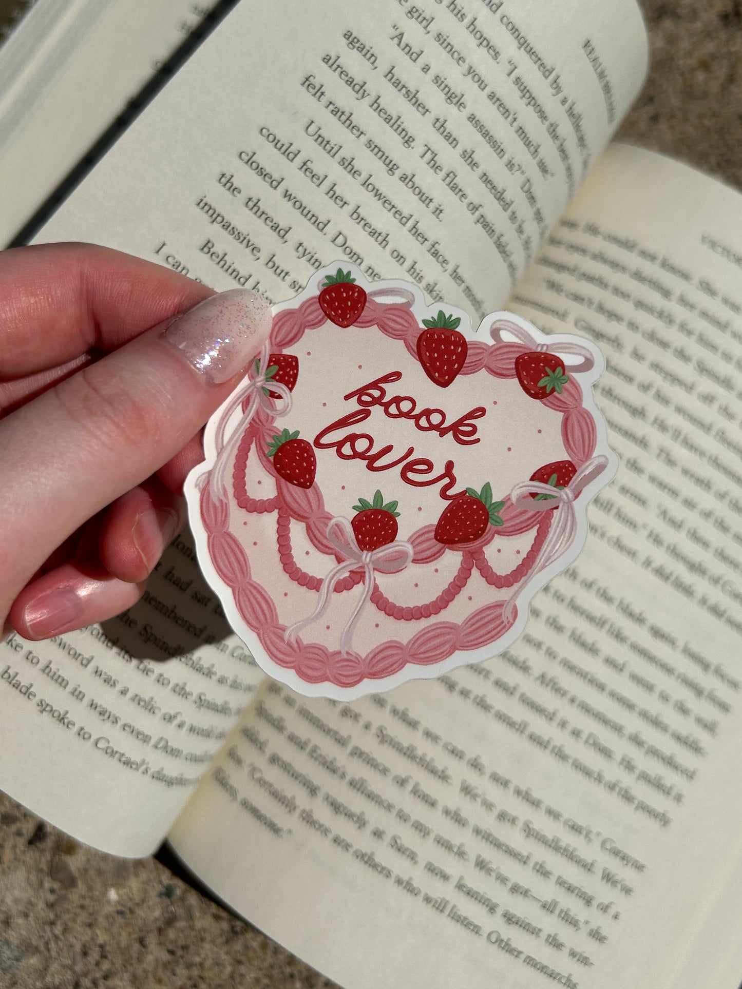 Book Lover Sticker