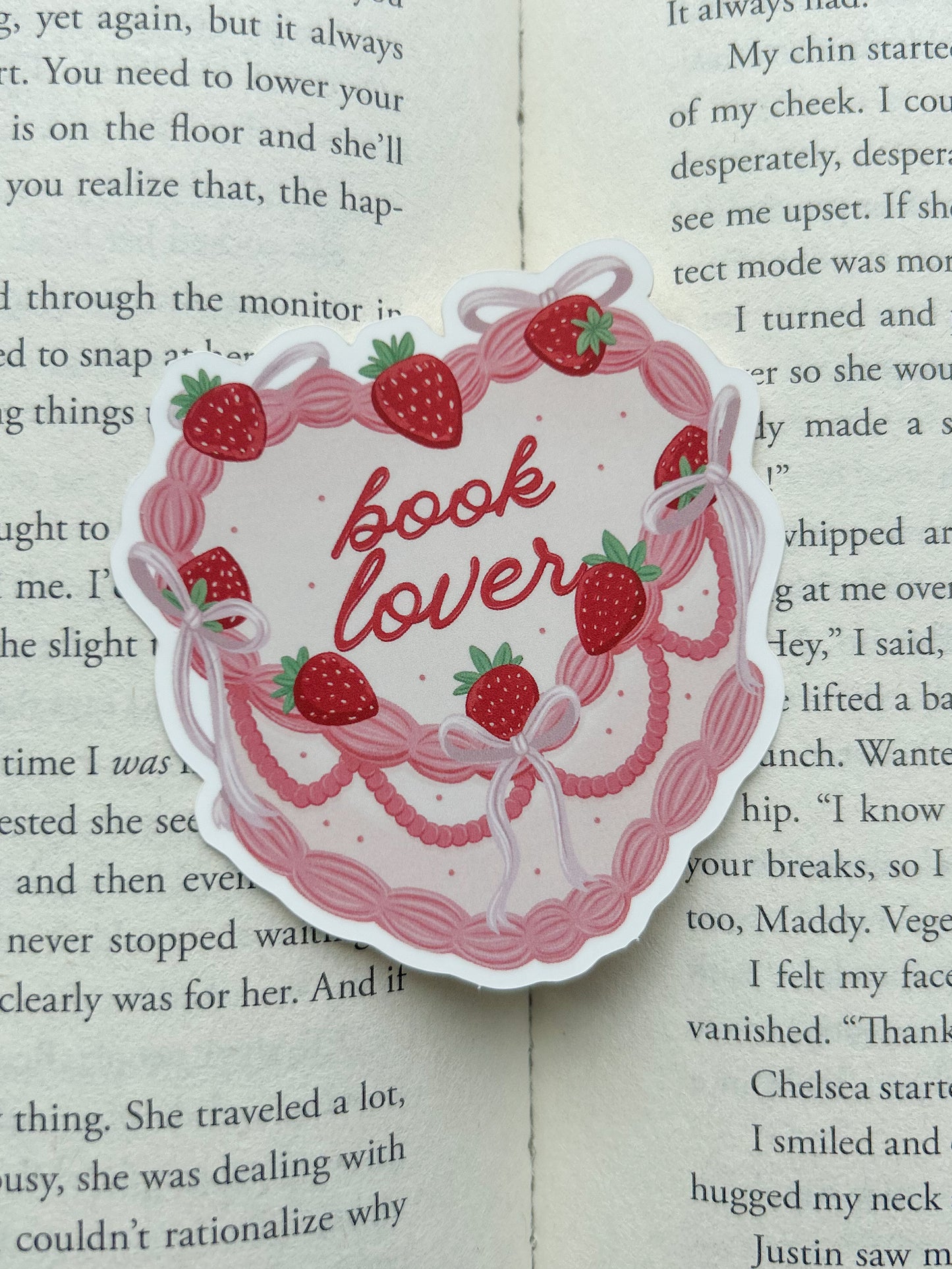 Book Lover Sticker