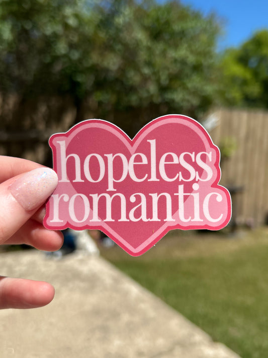 Hopeless Romantic Sticker