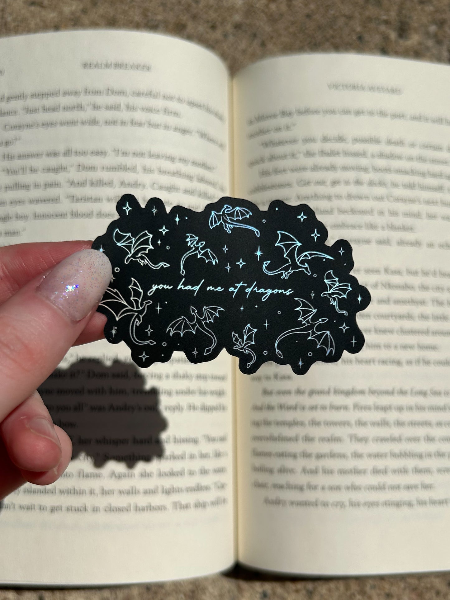 You had me at dragons Sticker