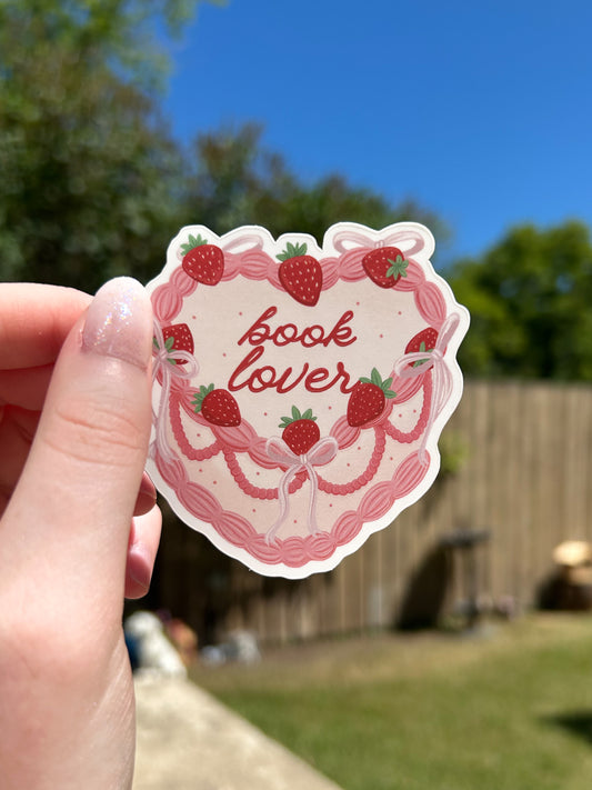 Book Lover Sticker