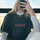 Well read t-shirt