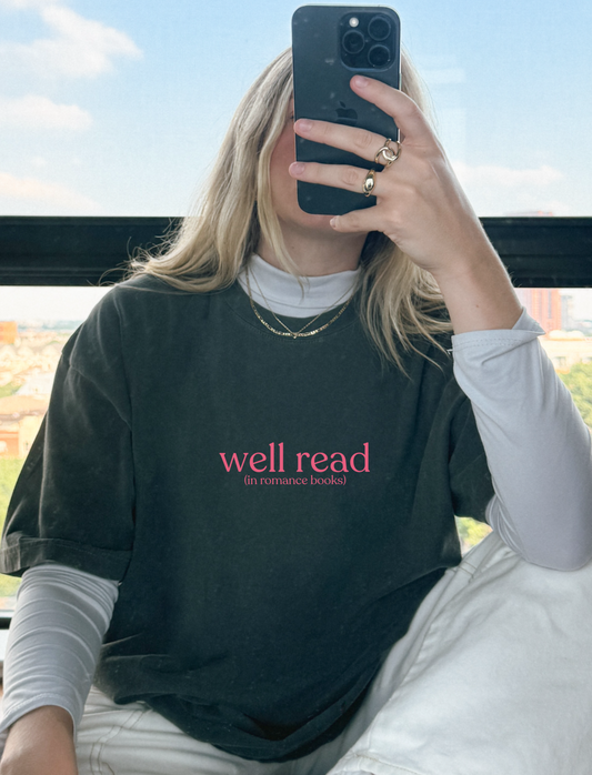 Well read t-shirt