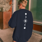 Feyres back tattoo Crewneck
